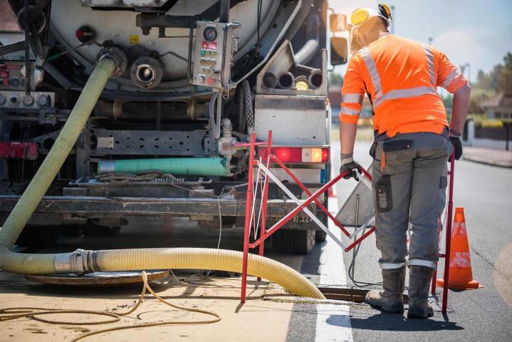 Travaux d’assainissement individuel et collectif à Limay